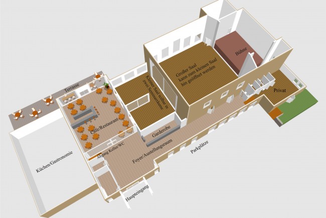 Lageplan Dachstein Event Zentrum