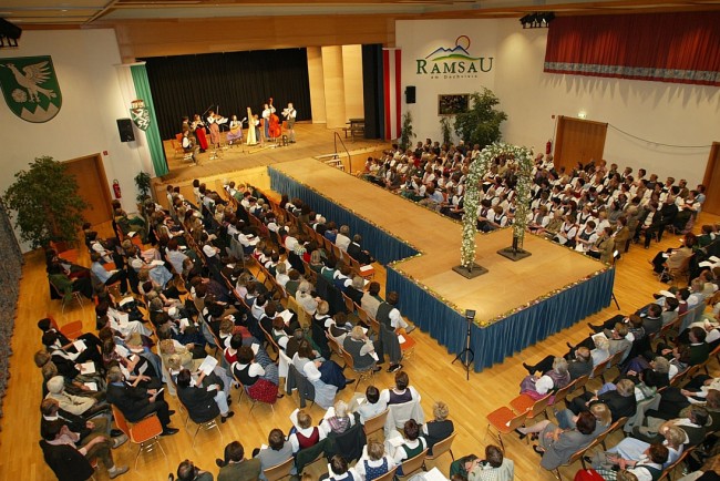 Feierlichtkeit im Dachstein Event Zentrum