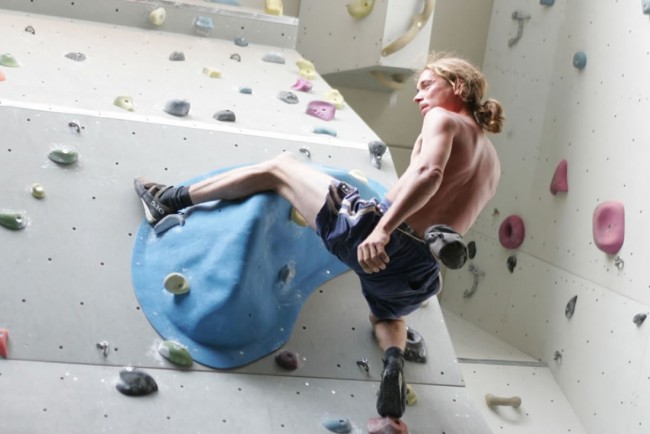 Indoor Kletterturm im Nordischen Trainingszentrum