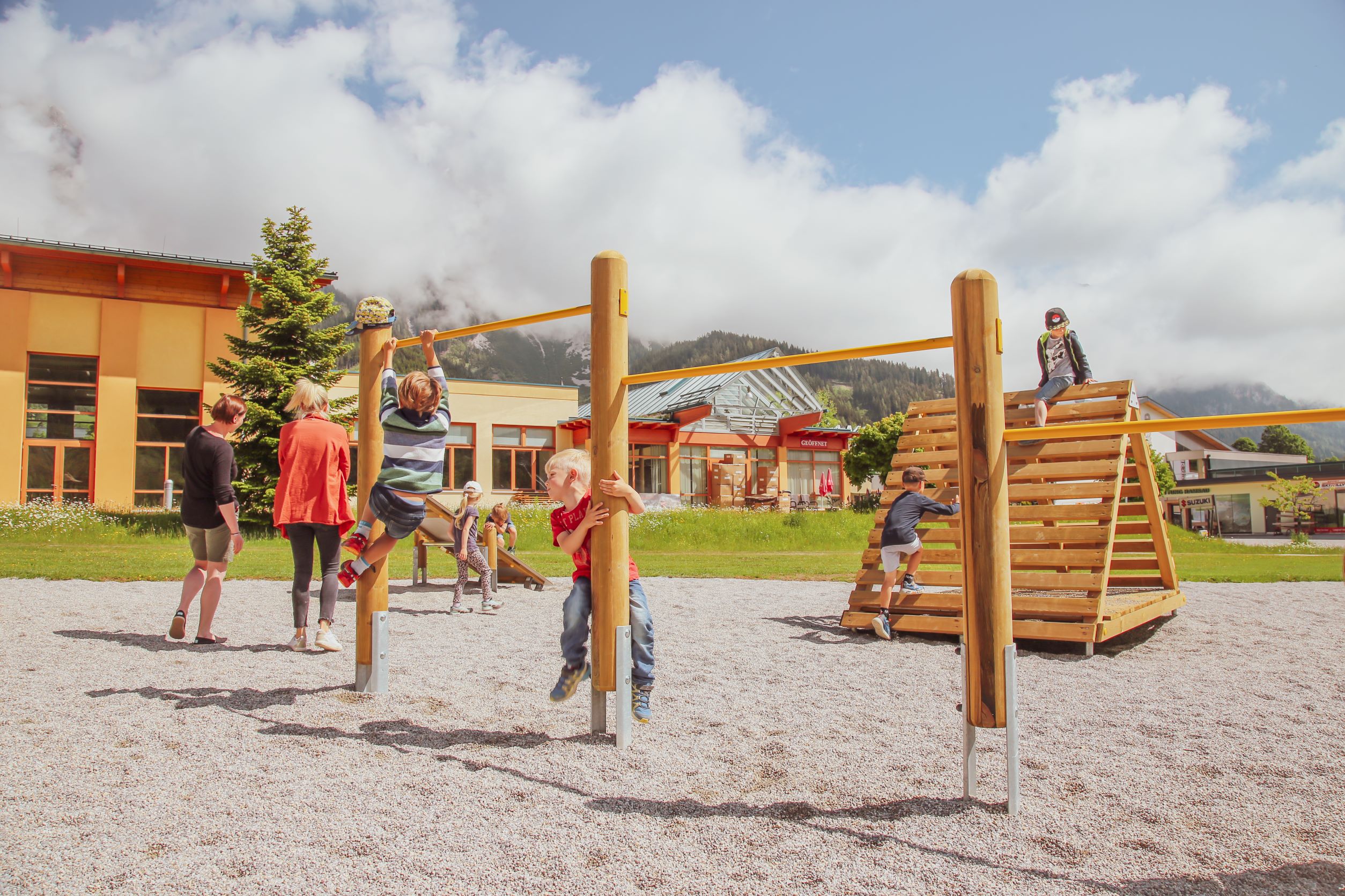 Kalis Spielplatz im Ramsauer Stadion