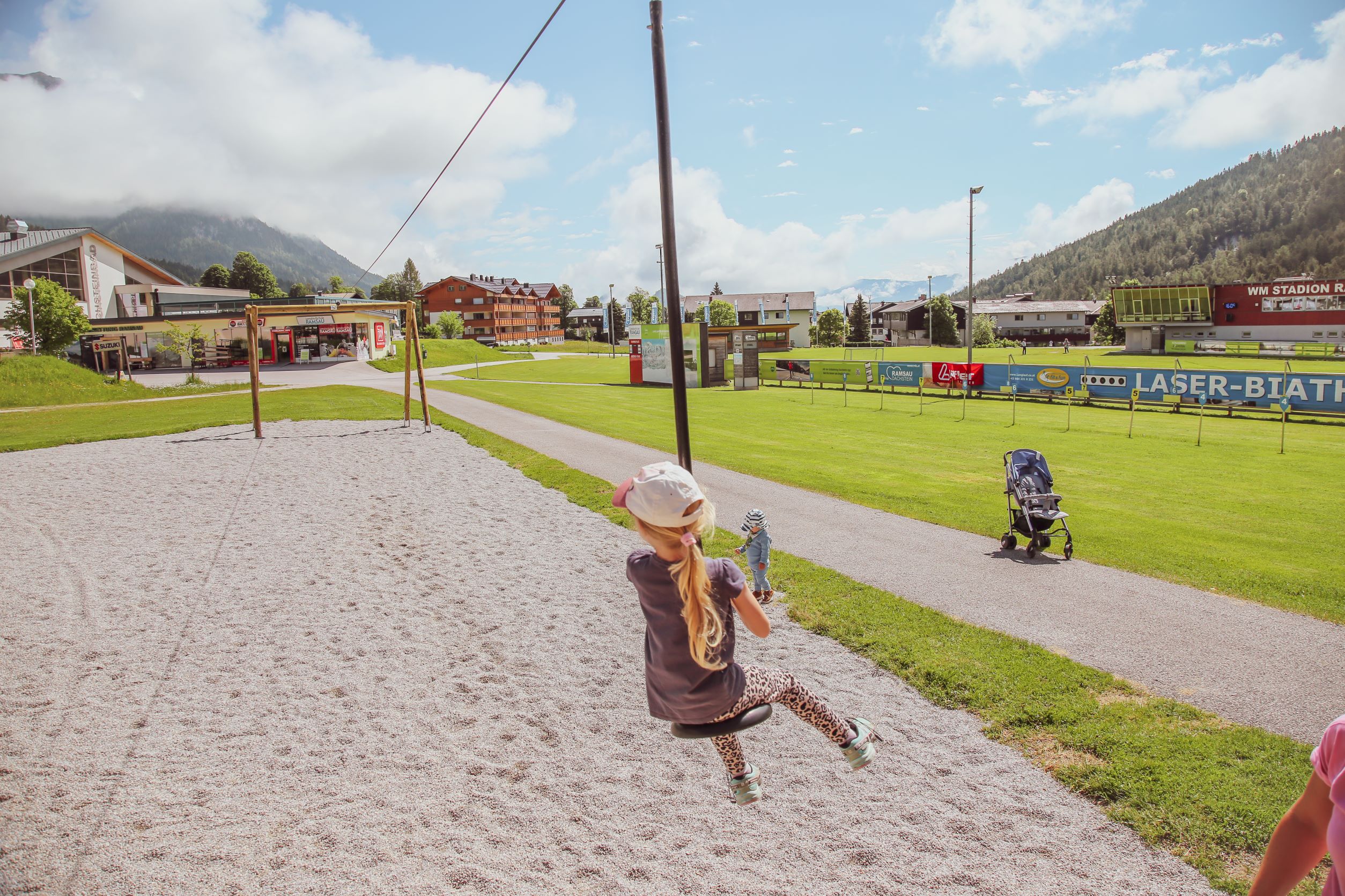 Kalis Spielplatz im Ramsauer Stadion