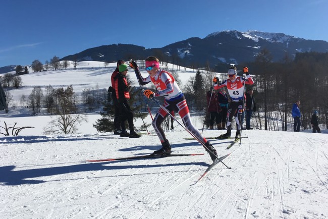 Langlauf und Biathlom im Nordischen Trainingszentrum Ramsau